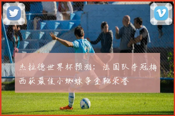 杰拉德世界杯预测：法国队夺冠梅西获最佳小蜘蛛争金靴荣誉